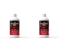 Optima Glucosamine H herry Juice Concentrate, Natural, Vegan, No Added Sugar, No Artifical Sweetners, 1200 mg per Serving, 1 Litre (Pack of 2)