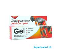 Optima Glucosamine Joint Complex Gel Muscle Aloe Vera Devils Claw & MSM 125ml X3