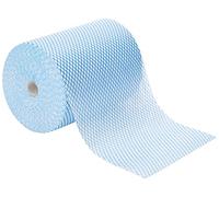 Optima Proclean Lightweight All Purpose Cleaning Cloth, Wiping, 22 x 44cm, 1 x 350 Cloths On A Roll, Blue