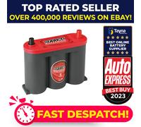 6V AGM Starter Battery, High Cranking, Optima Red Top RTS 2.1, 50Ah 815CCA