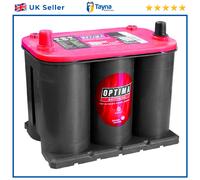 Optima Batteries Starter Battery Red Top RTS 3.7 (8020-255) (BCI 25) 12V 44Ah 730 CCA AGM