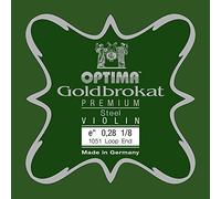 Optima Violin Strings Gold Brocade Premium 1/8 E 0.28 S X-Hard