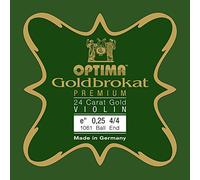 Optima Violin Strings Gold Brocade Premium 24 Carat Gold 1/4 E 0.28 S X-Hard