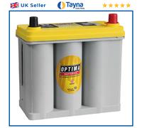 12V Dual Purpose AGM Battery, Optima Yellow Top YTR 2.7, 38Ah 460CCA