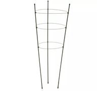 Optimal Products GARDEN PLANT SUPPORT RING HEAVY DUTY CONICAL DESIGN POTS SUPPORT FLOWERS STALK UK (45 cm)