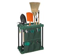 Optimal Products Garden Tools Storage Caddy Shed Equipment Storage Holder Stand Organiser Rack Gardening UK