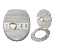 OPTIMAL PRODUCTS New Mdf Soft Slow Close Home Design Toilet Seat Printed Seat Strong Stainless Steel Hinges