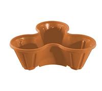 Optimal Products Strawberry Planter Stacking Stackable Garden Plastic Flower Growbag Plant Pot UK (Terracotta, 1)