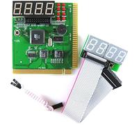 Optimal Shop New 4 Digit PCI & ISA PC Computer Motherboard Analyzer Tester Diagnostic Debug POST Card w/ External Display