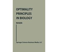 Optimality Principles in Biology