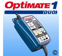 OptiMate 1 Duo 0.6amp Battery Charger & Maintainer 2026 Model UK Dual Plug