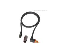 OPTIMATE Adapter motorcycle 90° plug to 2,5mm hollow plug coupling (No.39)