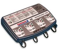 Tecmate Optimate 3 12v 0.8a 4 Charging Banks Tm454 Charger Clear