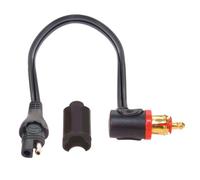OptiMATE CABLE O-19, Adapter, SAE to BIKE 90° plug - Black