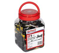 Optimate Cable O1 JAR Weatherproof Battery Lead, Pack of 20