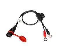 Optimate O1 SAE Weatherproof Eyelet Lead M6, Nero