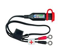 OPTIMATE Charging cable with status indicator for 12V lead batteries