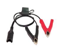 OPTIMATE Battery cable crocodile clips to SAE (No.14)