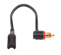 OptiMATE CABLE O-19, Adapter, SAE to BIKE 90° plug - Black