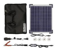 Optimate Solar Duo 20W Car Kit - Smart 12V Battery Maintainer for Easy in-Cabin Car/Truck/RV use - Delivers Safe Months-Long Battery Care