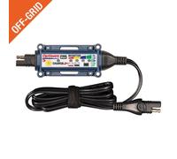 OptiMATE Solar Charge Controller Solar Duo TM-522-D – 5A for 12V/12.8V Batteries – Silver