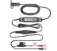 OptiMate USB O-118, Smart in-line 3300mA Motorcycle USB-C Charger, with Standby Mode and Vehicle Battery Monitor