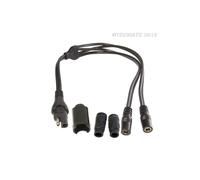 OPTIMATE Y splitter, SAE on 2x hollow plug coupling (No.35)