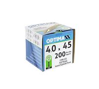 Optimaxx Premium Woodscrews, Wood Screws, Wood Fixings Various Sizes 3.5-6mm