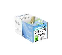 Optimaxx Premium Woodscrews, Wood Screws, Wood Fixings Various Sizes 3.5-6mm