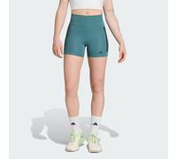 Adidas Optime 3 Stripes 3´´ Short Leggings Grey XL Women
