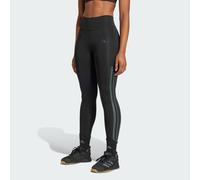 Adidas Optime 3 Stripes Full Length Leggings Black 2XS / Regular Women
