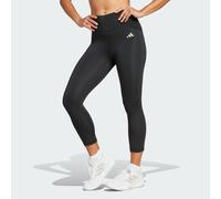 adidas Women's Optime Essentials Stash 3/4 Leggings Tights, Black, XL