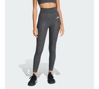 Adidas Optime Essentials Workout Heather 7/8 Leggings Grey XL Woman