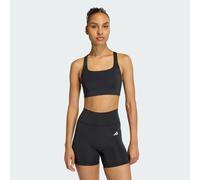 Adidas Optime Workout Medium Impact Sports Bra Black XS Women