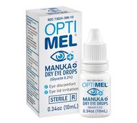 Optimel Manuka Honey Eye Drops 10ml - Dry Eye Treatment & Relief - Blepharitis, Corneal