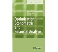 Kontoghiorghes - Optimisation Econometric and Financial Analysis - Ne - N555z