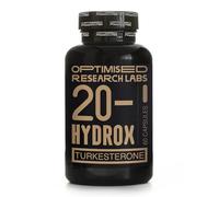 Optimised Research Labs Turkesterone Uzbeck Ajuga Turkestanica Premium Grade Vegan Friendly High Strength Test Booster Capsules Muscle Builder 30 Day Supply Muscle Growth Recovery Support Adoptogenic