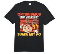 Optimism is the Opposite Way to Sumsi with Po Comfort Colors Adult Heavyweight T-Shirt