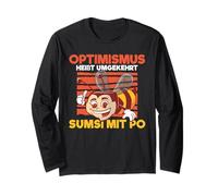 Optimism is the Opposite Way to Sumsi with Po Long Sleeve T-Shirt