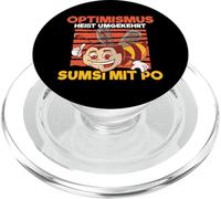 Optimism is the opposite way to Sumsi with Po PopSockets PopGrip for MagSafe