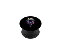 Optimist Be Kind World Adjusts Positive Mindset Coach PopSockets Adhesive PopGrip