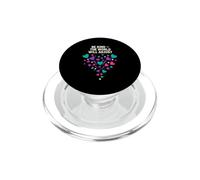 Optimist Be Kind World Adjusts Positive Mindset Coach PopSockets PopGrip for MagSafe