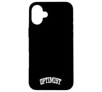 Optimist Optimism Positivity Mindset Attitude Emotions Case for iPhone 16 Plus
