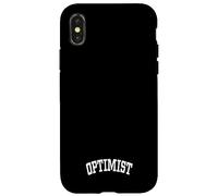 Optimist Optimism Positivity Mindset Attitude Emotions Case for iPhone X/XS
