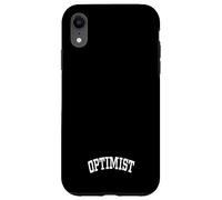 Optimist Optimism Positivity Mindset Attitude Emotions Case for iPhone XR