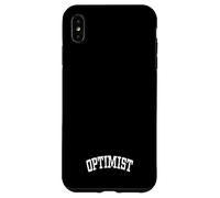 Optimist Optimism Positivity Mindset Attitude Emotions Case for iPhone XS Max
