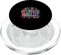 Optimistic Nihilist Existential Philosophy Humor - PopSockets PopGrip for MagSafe