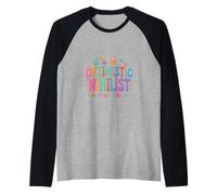 Optimistic Nihilist Existential Philosophy Humor - Raglan Baseball Tee