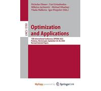 Optimization and Applications: 13th International Conference, OPTIMA 2022, Petrovac, Montenegro, September 26-30, 2022, Revised Selected Papers