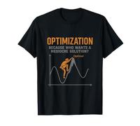 Optimization: Rock Climber STEM Engineering Design T-Shirt